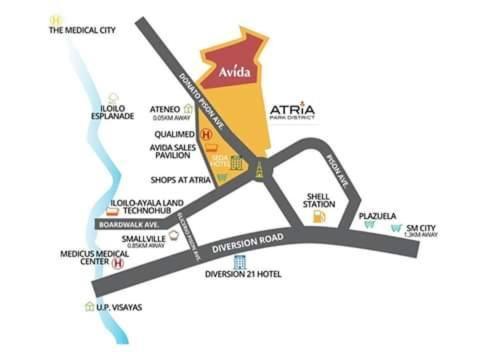 Avida Atria T2-F ,5Mins To Festive Walk And 4 Mins To Iloilo Convention Center Exterior foto